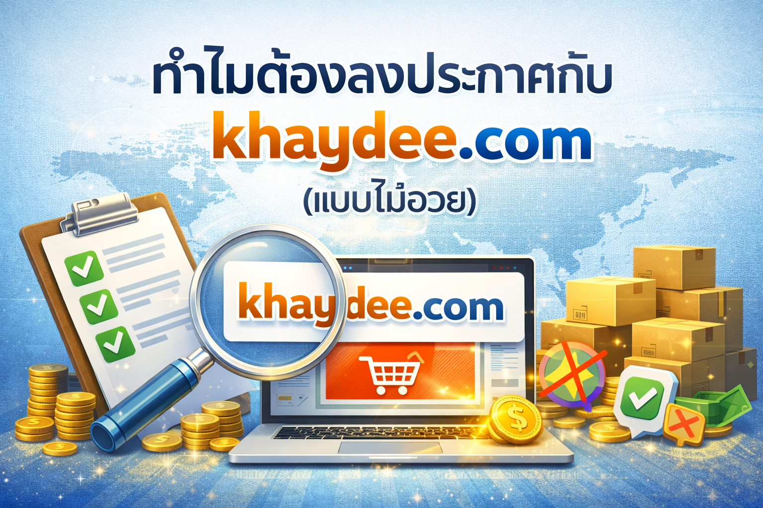 ทำไมต้องลงประกาศกับ khaydee.com